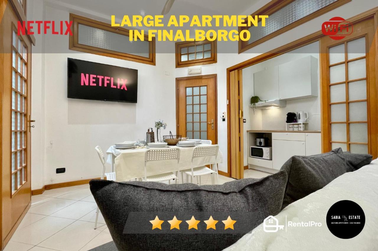 Finalborgo Outdoor&Sea, Three-Room Flat W/Wifi Finale Ligure Eksteriør billede